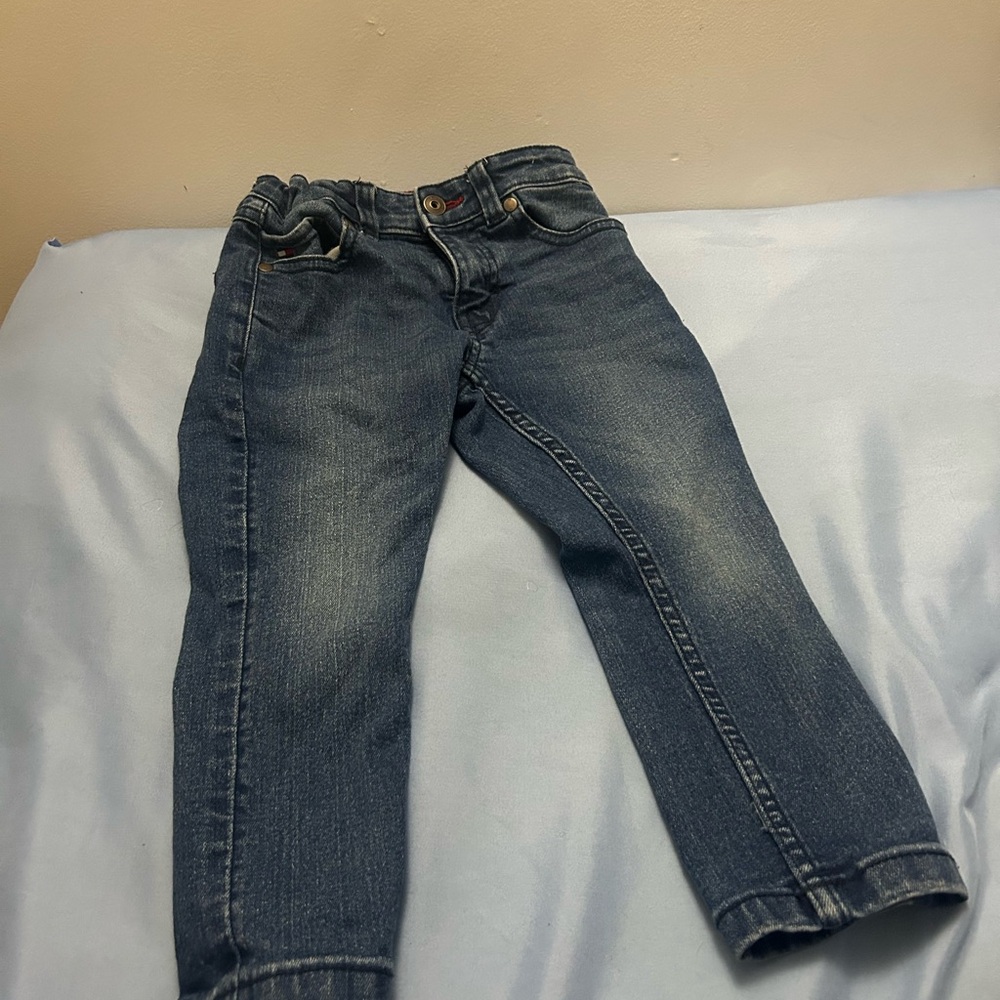 Kid’s 3T Tommy Hilfiger Dark Blue Denim Skinny Jeans